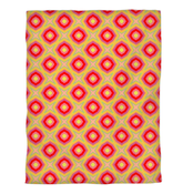 Close-up of the Modern Mosaic Duvet Cover's intricate pattern